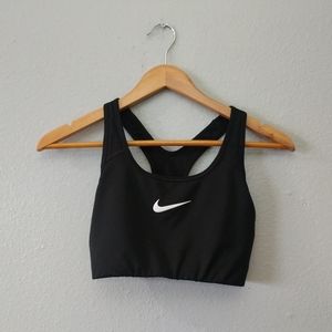 Nike Medium Black Racerback Sports Bra